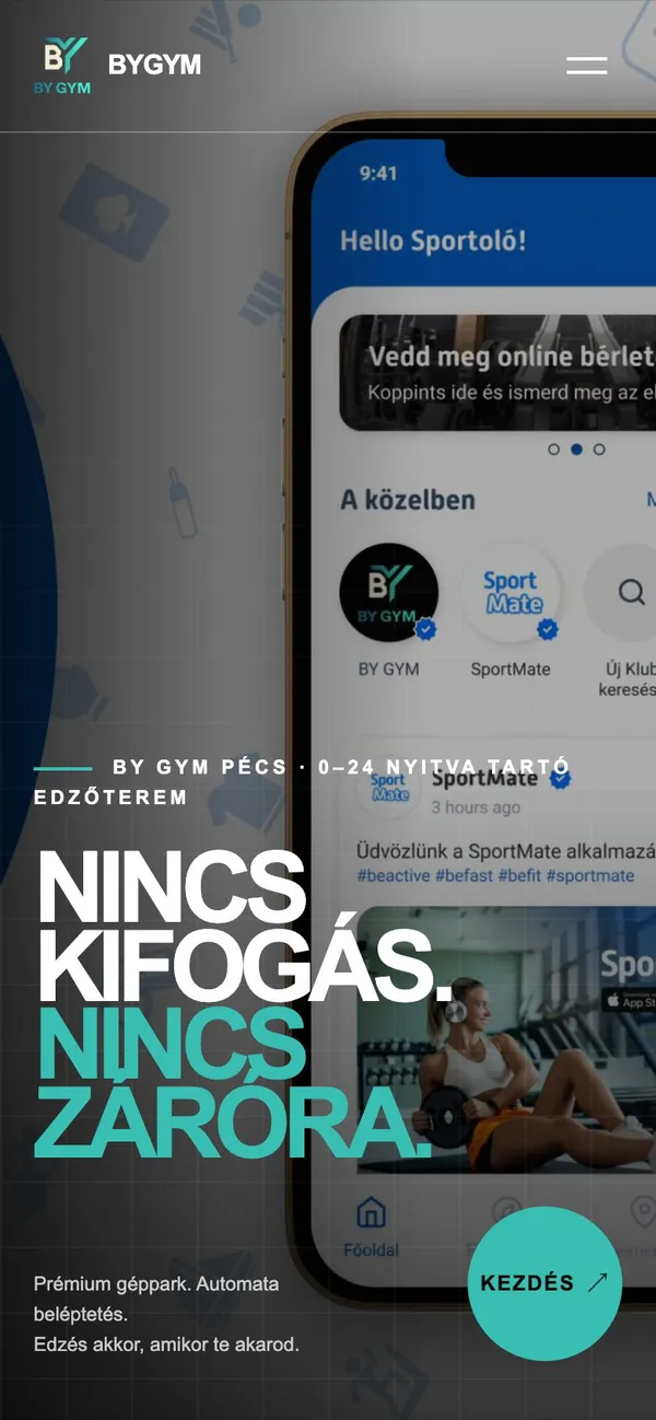 BY GYM — képernyőkép 2