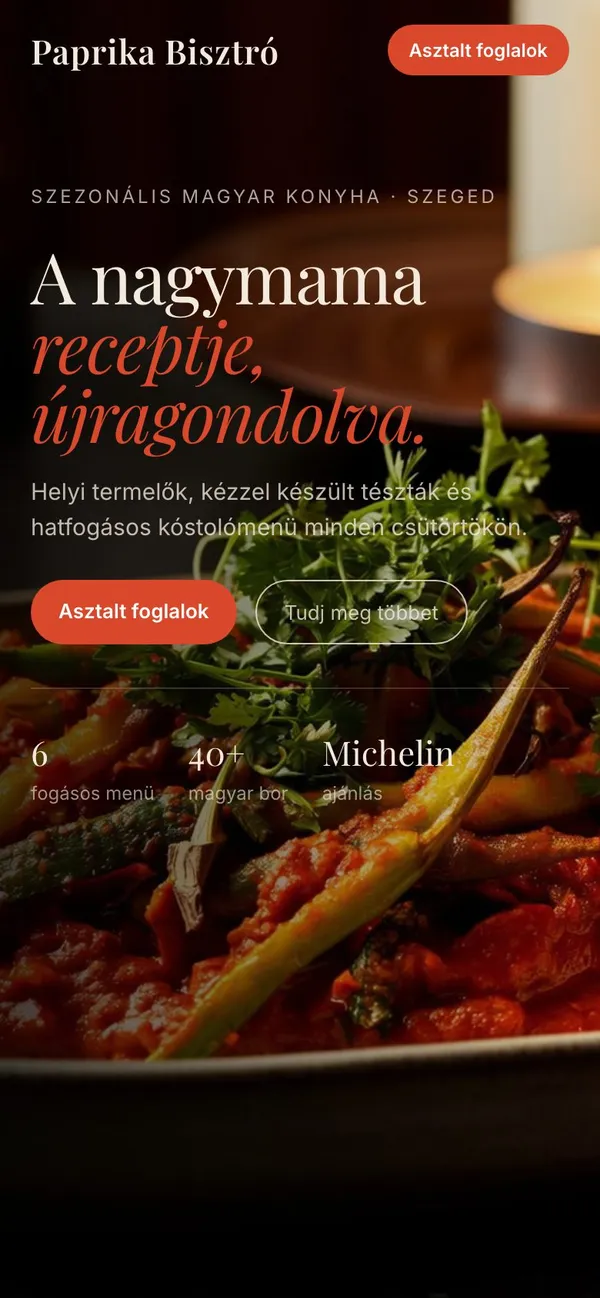 Paprika Bisztró — képernyőkép 2